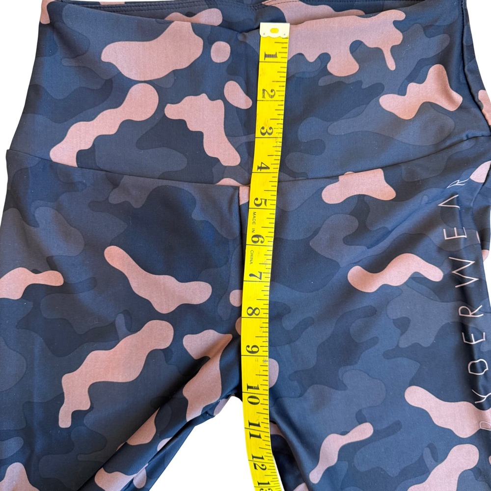Ryderwear Camo Activewear Leggings High Waist Scrunch Bum Workout Pants S - Picture 11 of 13